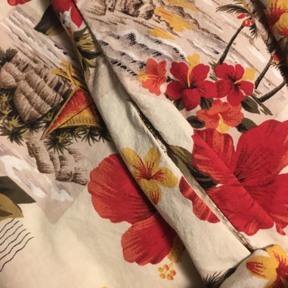 Hilo Hattie The Hawaiian Original Floral Postcard Print Dress - Picture 14 of 15